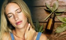 madame qui souffre de fibromyalgie a du soulagement par du cbd cannabis